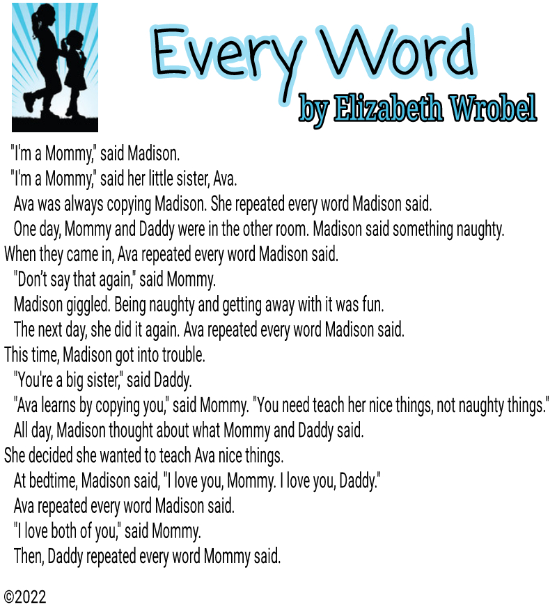 Every Word a short story by Elizabeth Wrobel